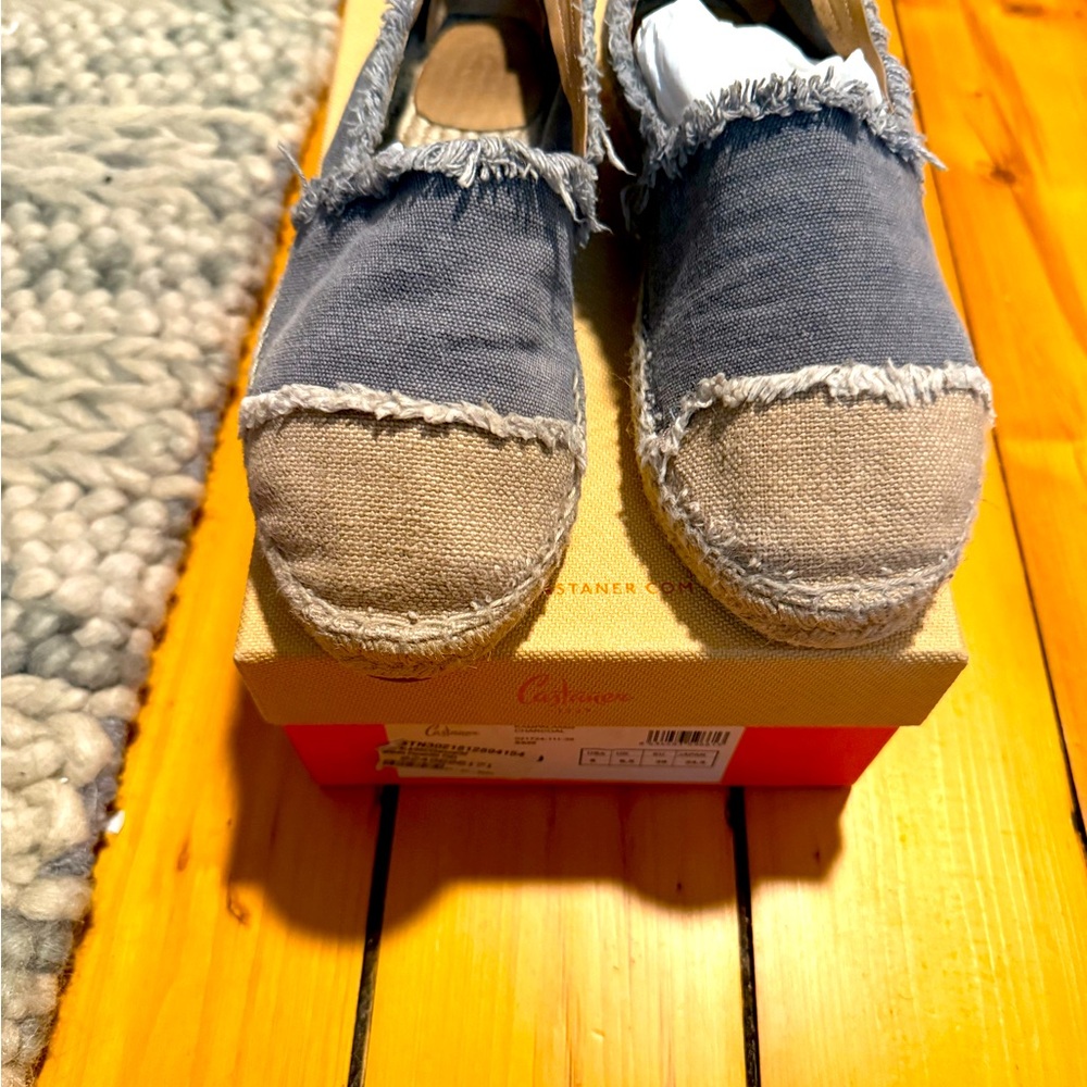 Castaner women’s espadrille flats 39/womens 8